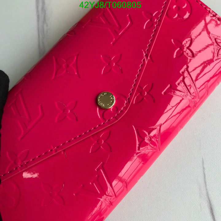 LV Bags-(4A)-Wallet-,Code: T060805,$: 42USD