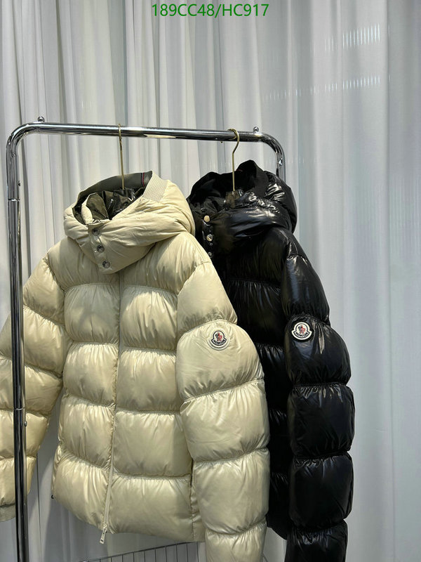 Down jacket Men-Moncler, Code: HC917,$: 189USD