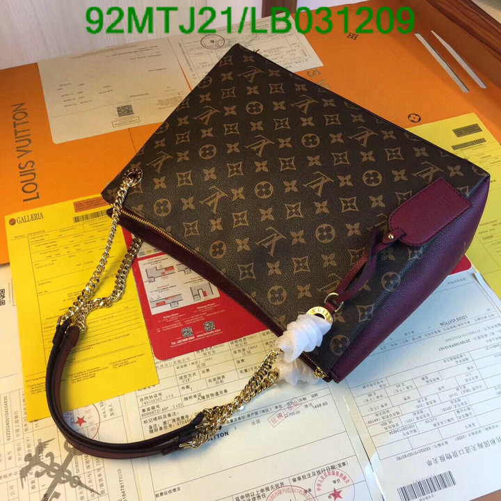 LV Bags-(4A)-Handbag Collection-,Code: LB031209,$: 92USD