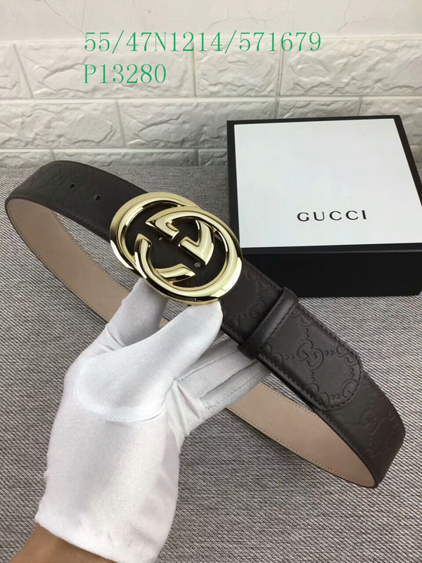 Belts-Gucci, Code： GGP010401,$: 55USD