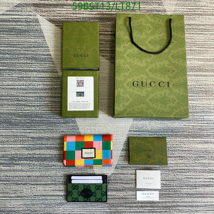 Gucci Bag-(Mirror)-Wallet-,Code: LTB871,$: 59USD