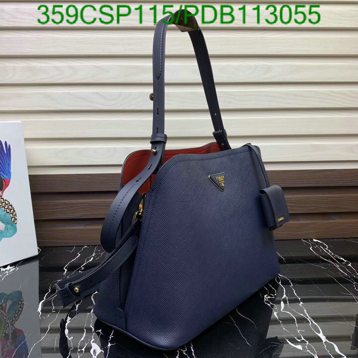 Prada Bag-(Mirror)-Handbag-,Code: PDB113055,$: 359USD