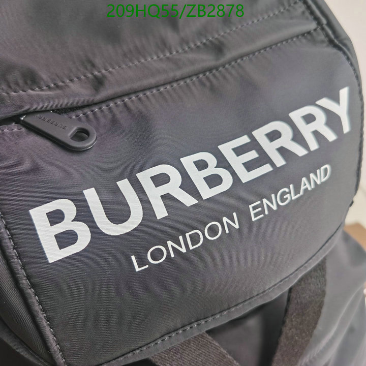 Burberry Bag-(Mirror)-Backpack-,Code: ZB2878,$: 209USD