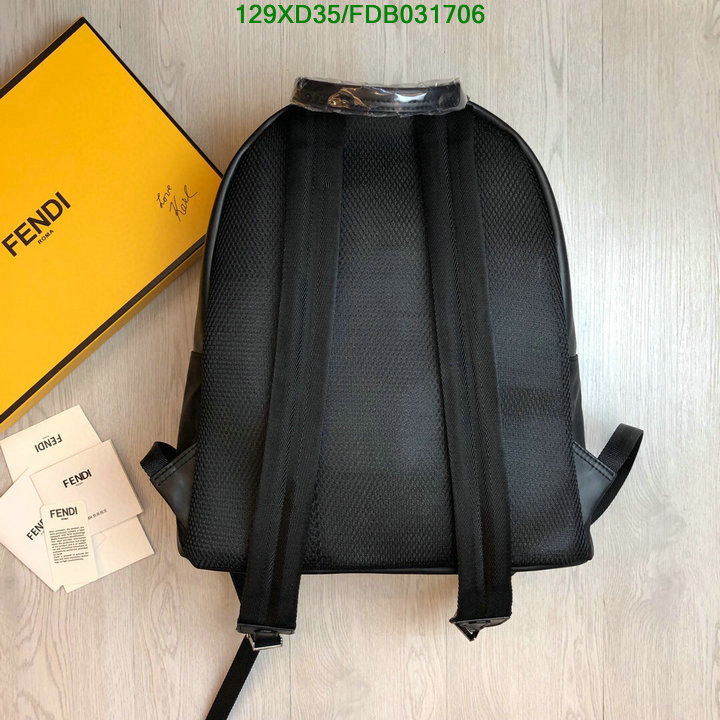 Fendi Bag-(4A)-Backpack-,Code: FDB031706,$:129USD