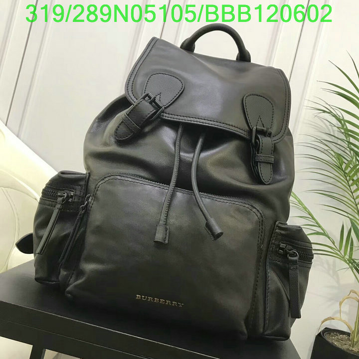 Burberry Bag-(Mirror)-Backpack-,Code: BBB120602,$: 319USD