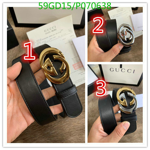 Belts-Gucci, Code: P070638,$: 59USD