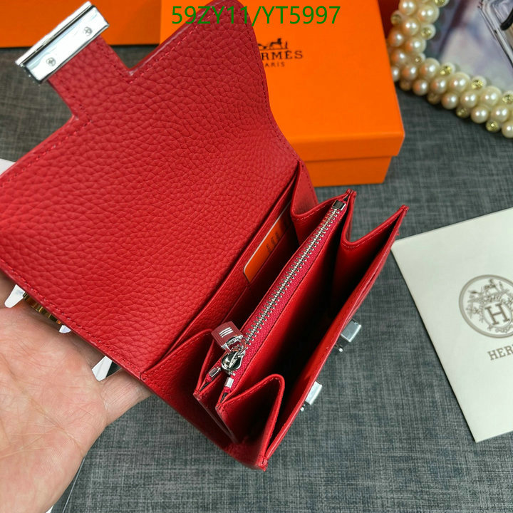 Hermes Bag-(4A)-Wallet-,Code: YT5997,$: 59USD