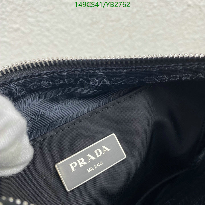 Prada Bag-(Mirror)-Diagonal-,Code: YB2762,$: 149USD