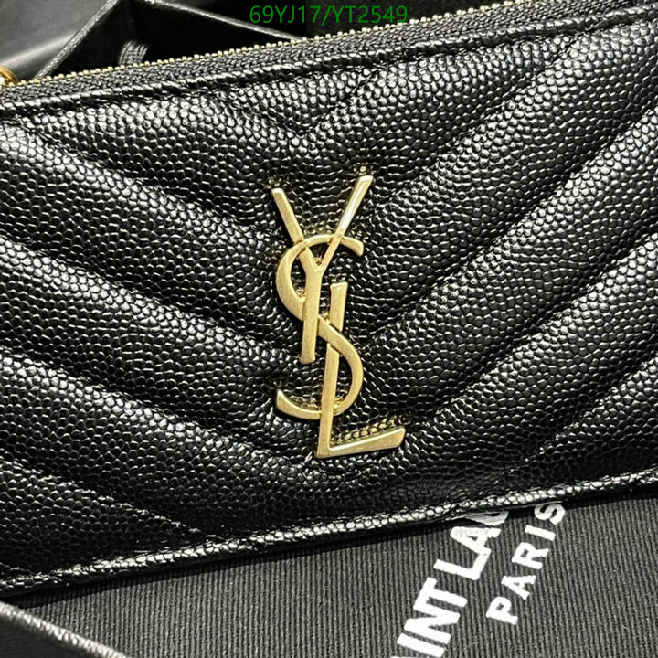 YSL Bag-(Mirror)-Wallet-,Code: YT2549,$: 69USD