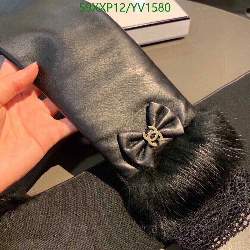 Gloves-Chanel, Code: YV1580,$: 59USD