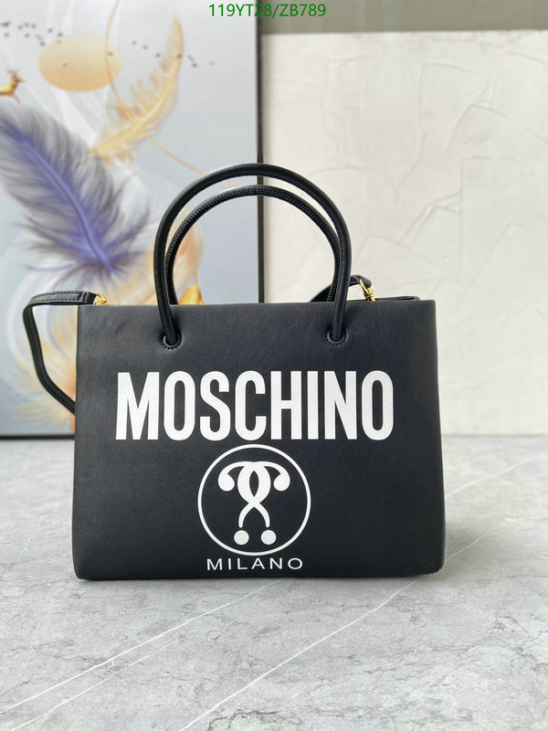 Moschino Bag-(Mirror)-Handbag-,Code: ZB789,$: 119USD