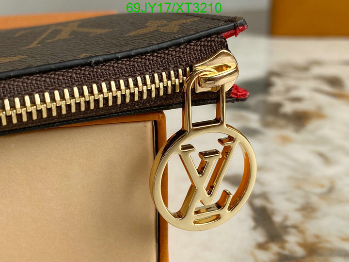 LV Bags-(Mirror)-Wallet-,Code: XT3210,$: 69USD