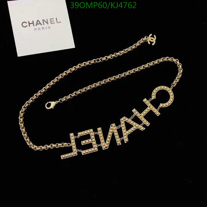 Jewelry-Chanel,Code: KJ4762,$: 39USD