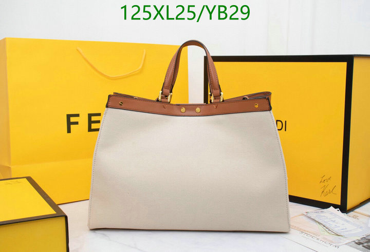 Fendi Bag-(4A)-Handbag-,Code: YB29,$: 125USD