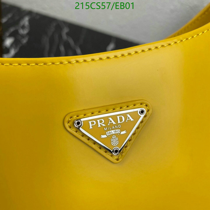 Prada Bag-(Mirror)-Cleo,Code: EB01,$: 215USD