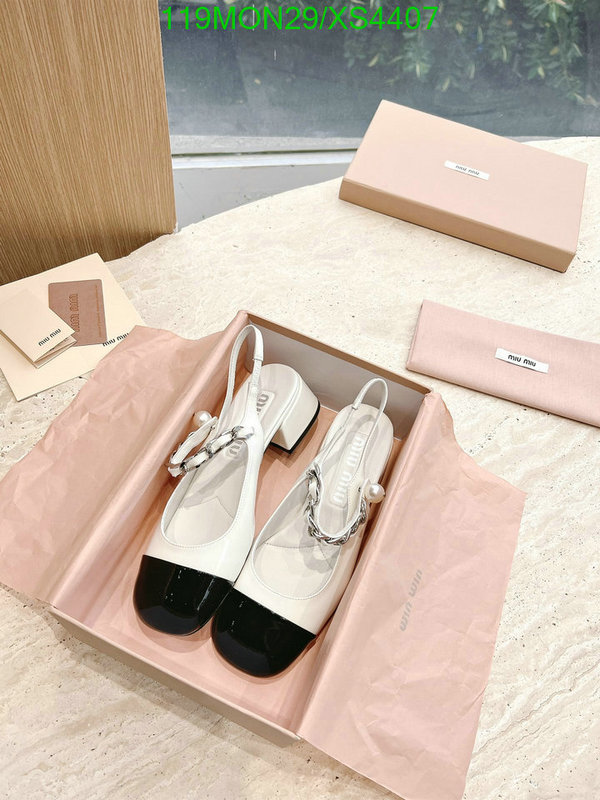 Women Shoes-Miu Miu, Code: XS4407,$: 119USD