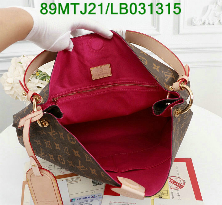 LV Bags-(4A)-Handbag Collection-,Code: LB031315,$: 89USD