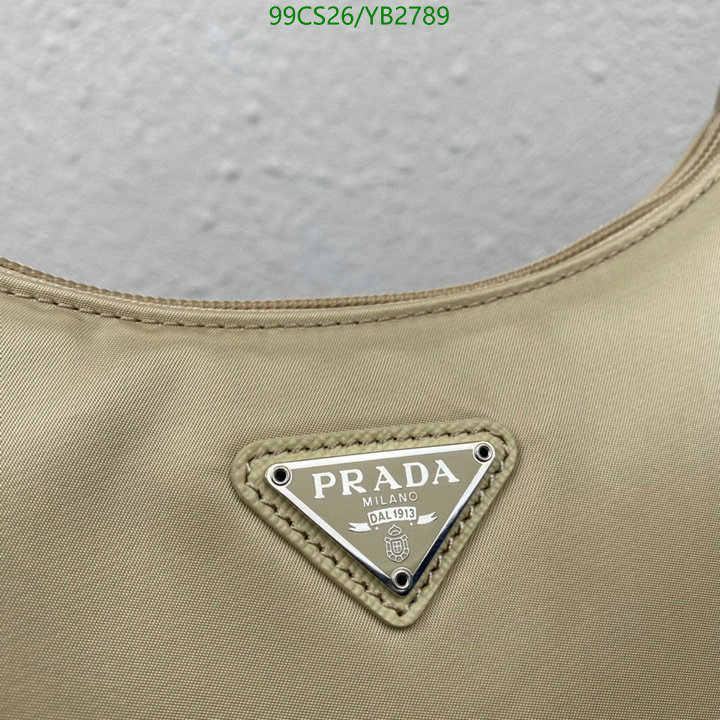 Prada Bag-(Mirror)-Re-Edition 2000,Code: YB2789,$: 99USD