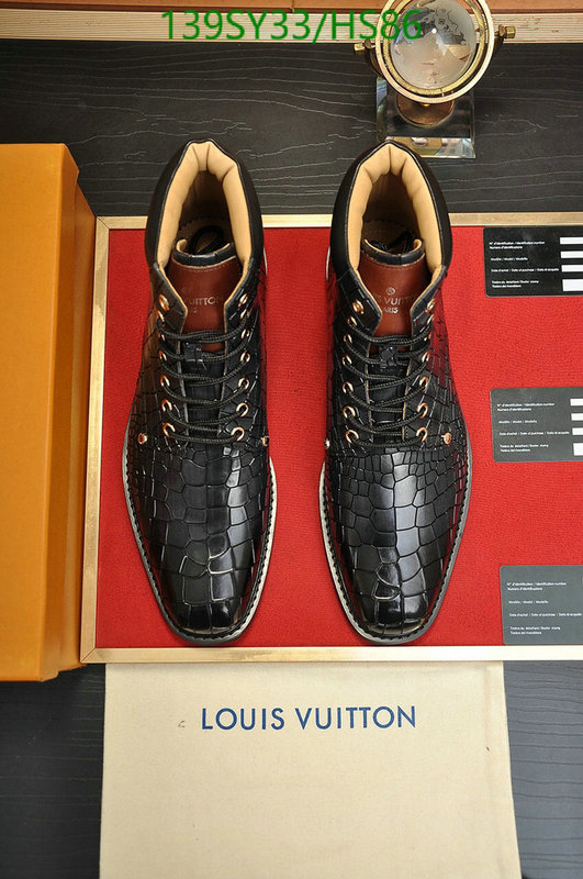 Men shoes-LV, Code: HS86,$: 139USD