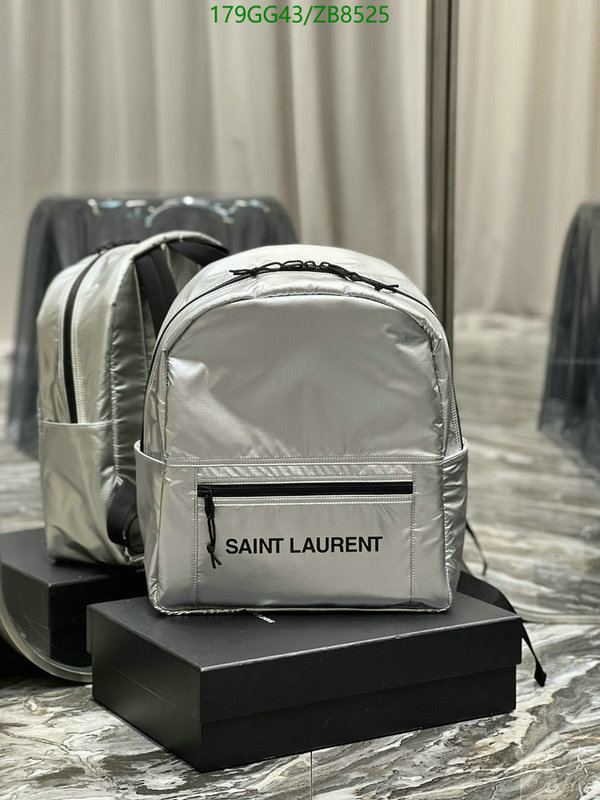 YSL Bag-(Mirror)-Backpack-,Code: ZB8525,$: 179USD