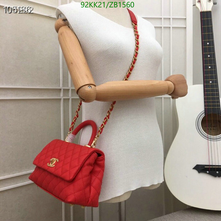 Chanel Bags ( 4A )-Handbag-,Code: ZB1560,$: 92USD