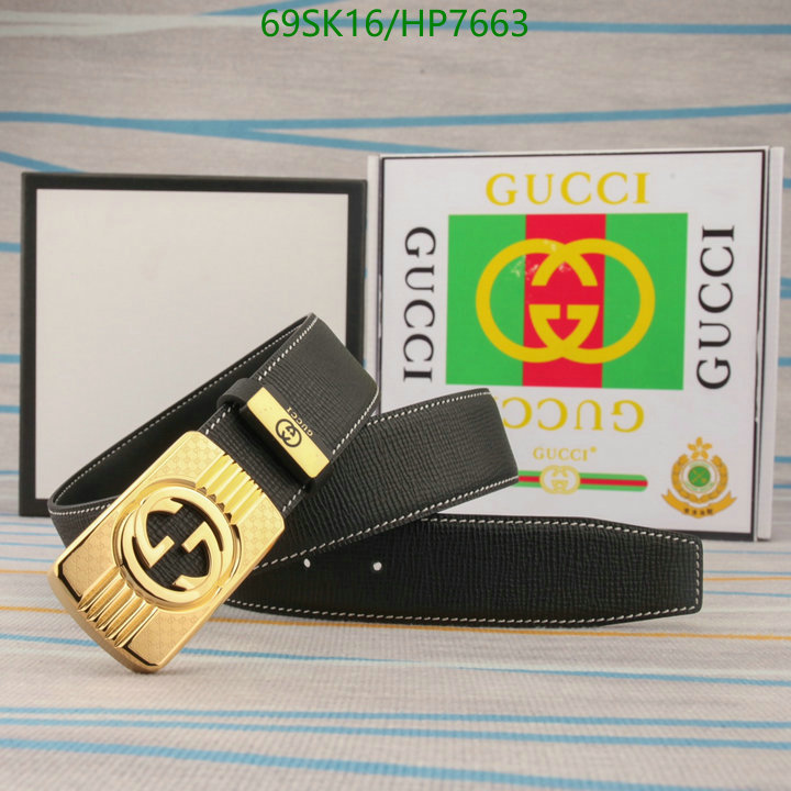 Belts-Gucci, Code: HP7663,$: 69USD