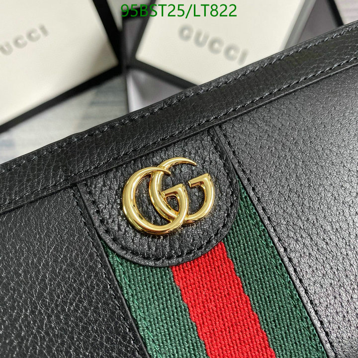 Gucci Bag-(Mirror)-Wallet-,Code: LT822,$: 95USD