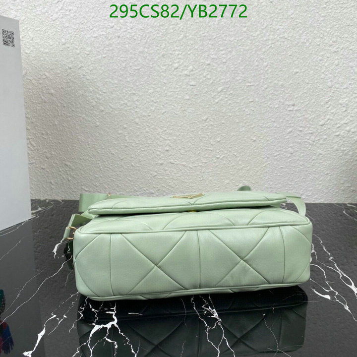 Prada Bag-(Mirror)-Diagonal-,Code: YB2772,$: 295USD