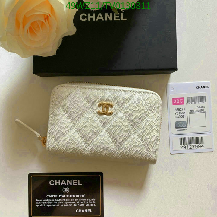 Chanel Bags ( 4A )-Wallet-,Code: TV0130811,$: 49USD