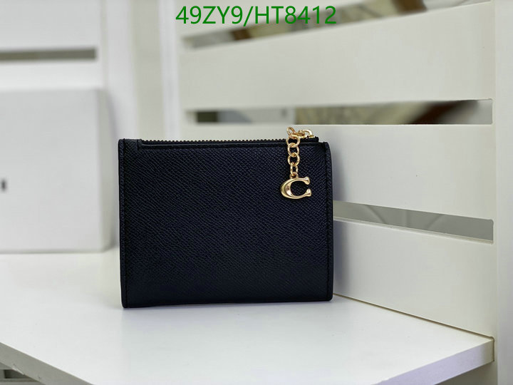 Coach Bag-(4A)-Wallet-,Code: HT8412,$: 49USD