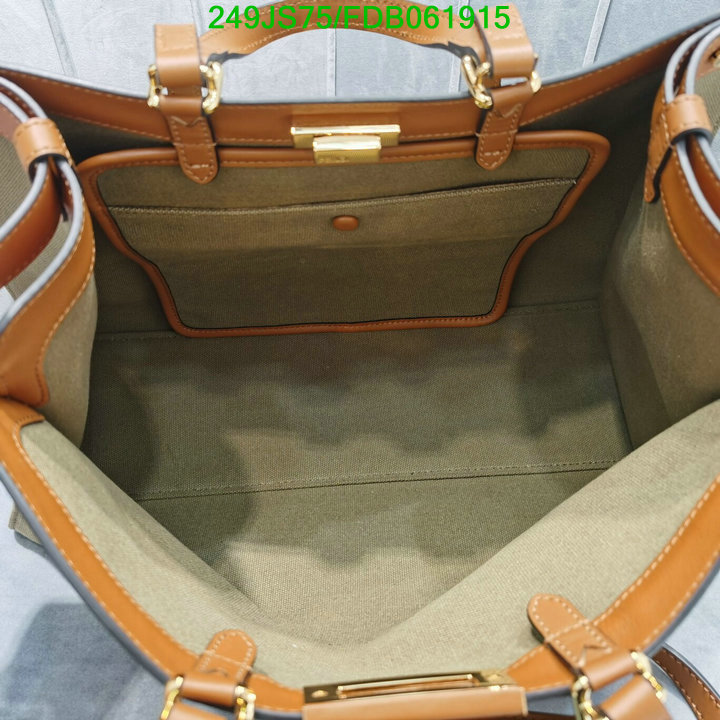 Fendi Bag-(Mirror)-Handbag-,Code: FDB061915,$: 249USD