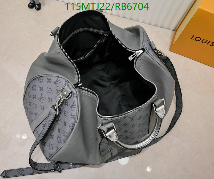 LV Bags-(4A)-Keepall BandouliRe 45-50-,Code: RB6704,$: 115USD