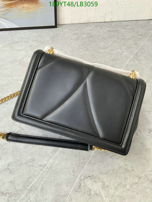 D&G Bag-(Mirror)-Diagonal-,Code: LB3059,$: 189USD