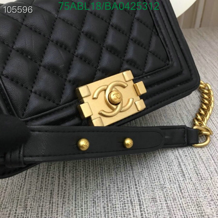 Chanel Bags ( 4A )-Le Boy,Code: BA04252312,$: 75USD