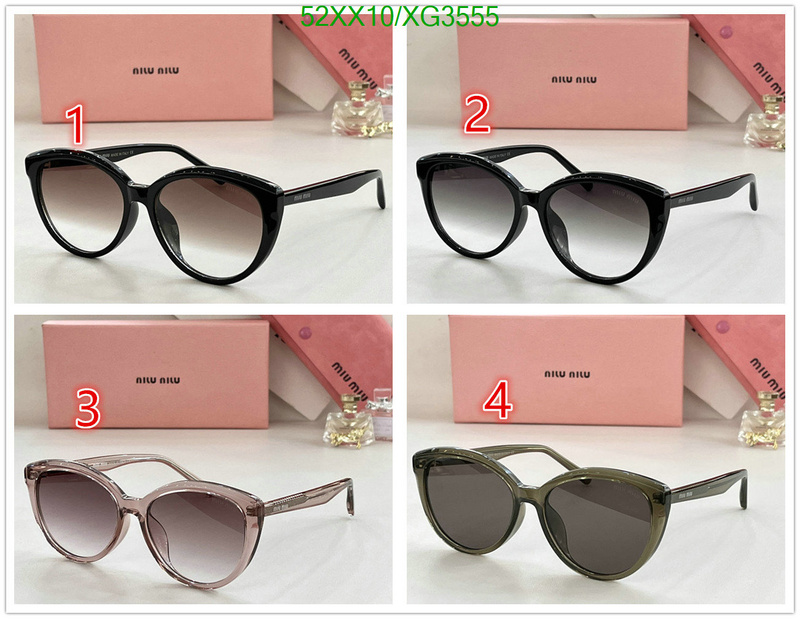 Glasses-MiuMiu, Code: XG3555,$: 52USD