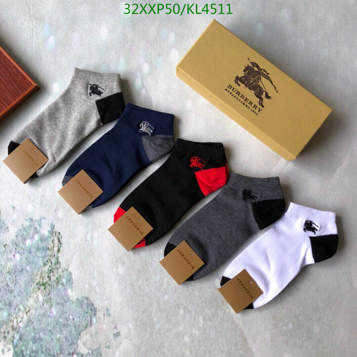 Sock-Burberry, Code: KL4511,$: 32USD