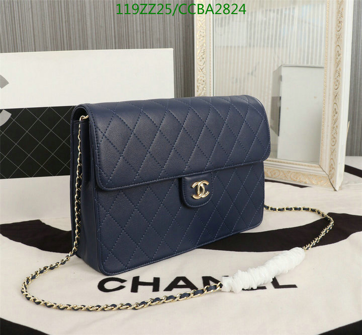 Chanel Bags ( 4A )-Diagonal-,Code: CCBA2824,$: 119USD