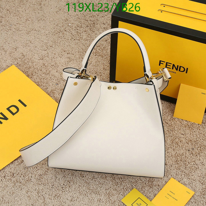 Fendi Bag-(4A)-Peekaboo,Code: YB26,$: 119USD