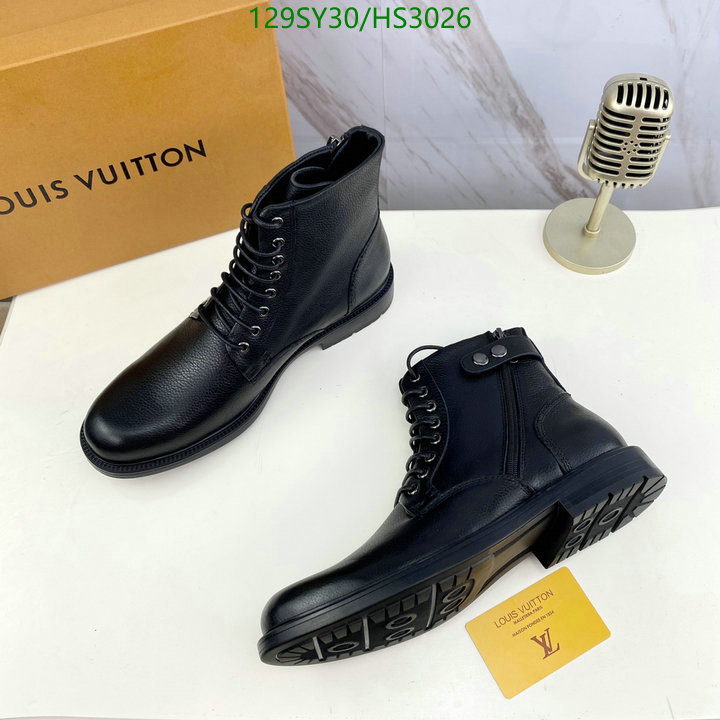 Men shoes-Boots, Code: HS3026,$: 129USD