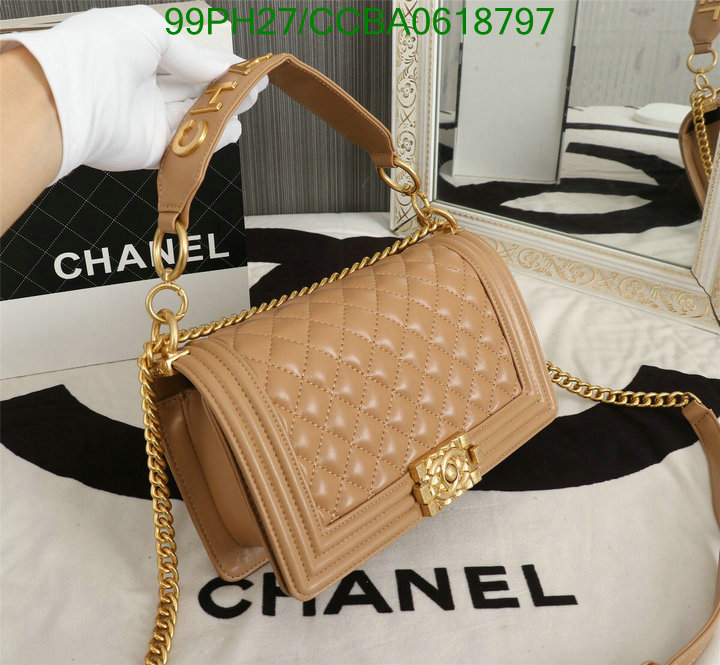 Chanel Bags ( 4A )-Le Boy,Code: CCBA0618797,$: 99USD