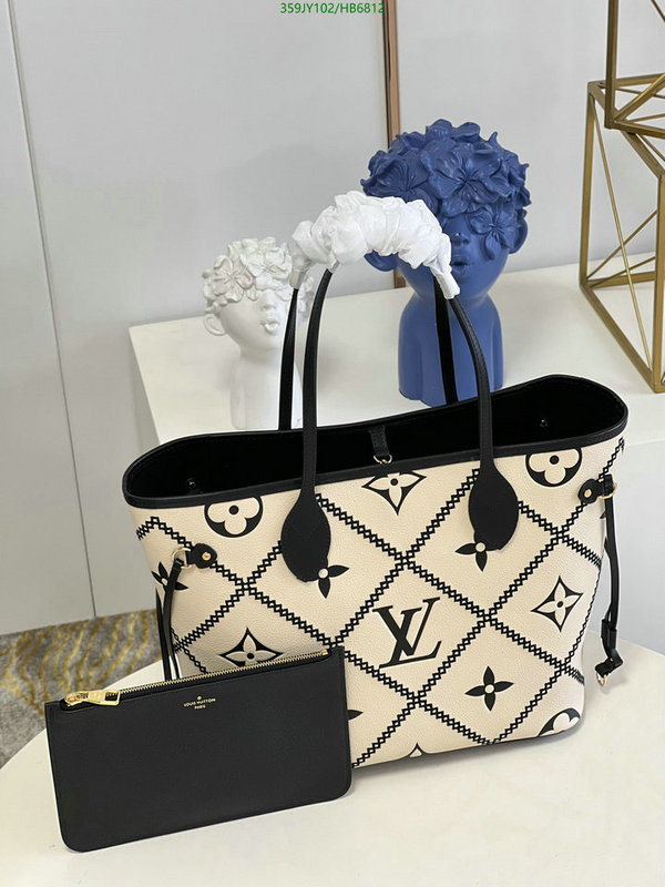 LV Bags-(Mirror)-Neverfull-,Code: HB6812,$: 359USD