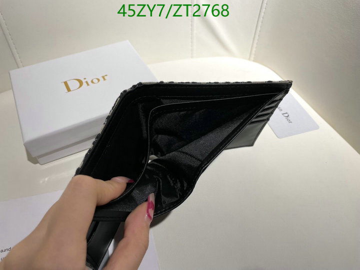 Dior Bags-(4A)-Wallet,Code: ZT2768,$: 45USD