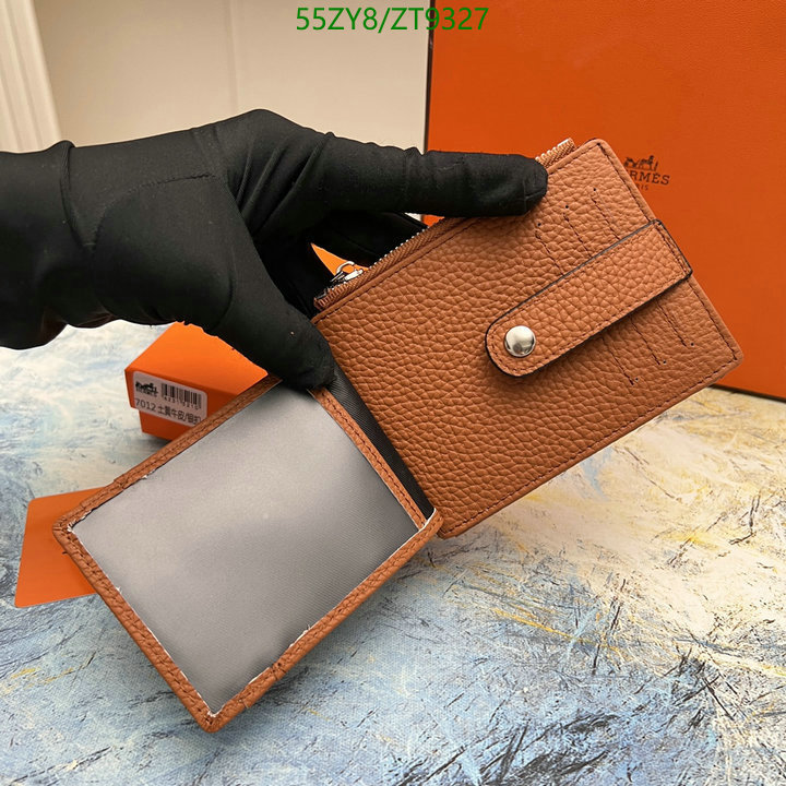 Hermes Bag-(4A)-Wallet-,Code: ZT9327,$: 55USD