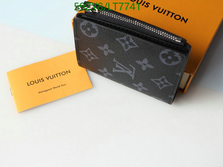 LV Bags-(4A)-Wallet-,Code: LT7741,$: 59USD