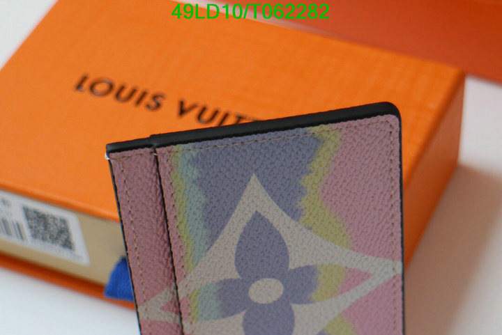 LV Bags-(Mirror)-Wallet-,Code: T062282,$: 49USD