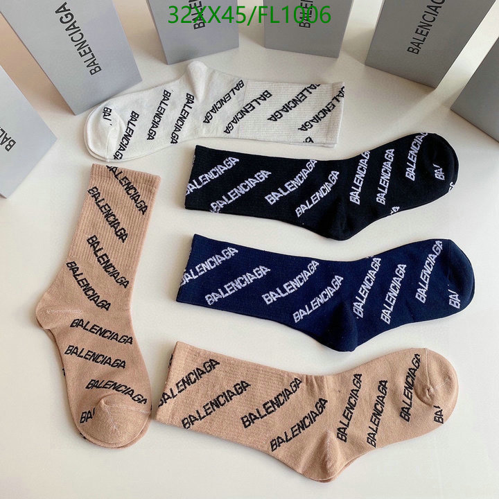 Sock-Balenciaga, Code: FL1006,$: 32USD