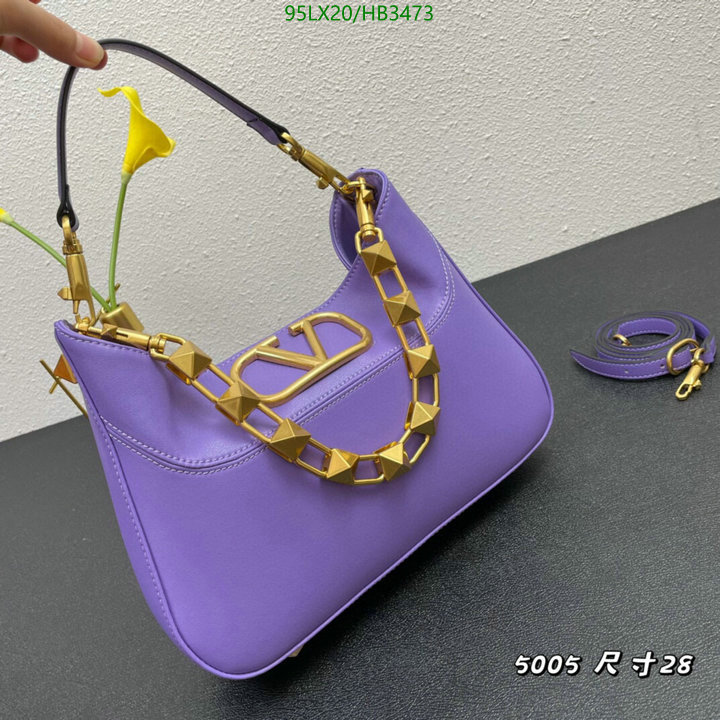 Valentino Bag-(4A)-Handbag-,Code: HB3473,$: 95USD