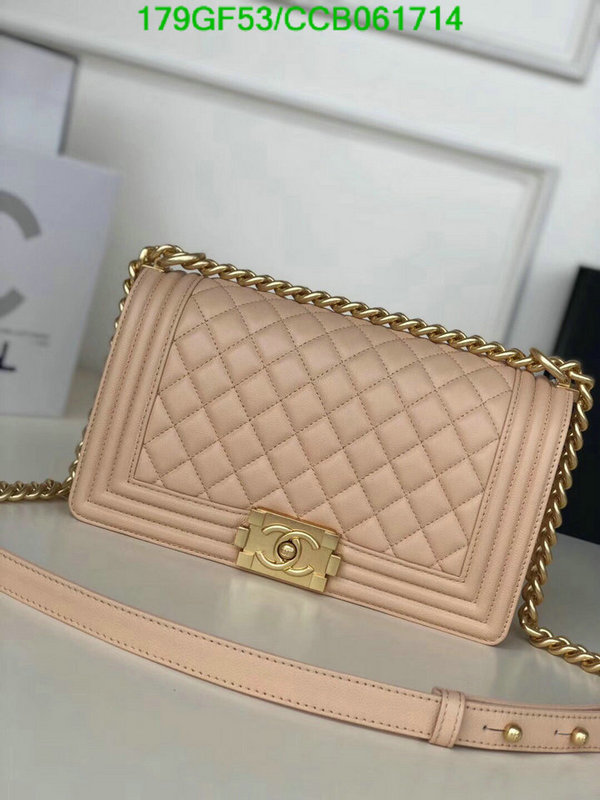 Chanel Bags -(Mirror)-Le Boy,Code: CCB061714,$: 179USD