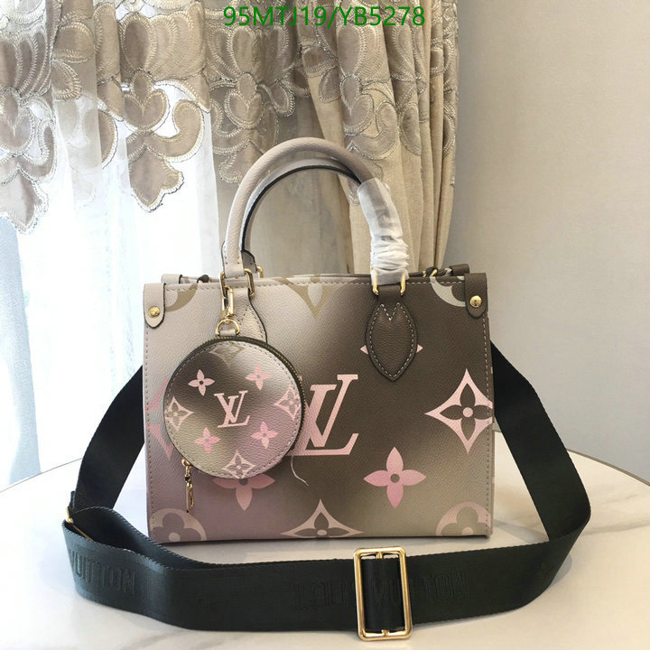LV Bags-(4A)-Handbag Collection-,Code: YB5278,$: 95USD