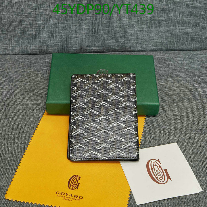 Goyard Bag-(Mirror)-Wallet-,Code: YT439,$: 45USD